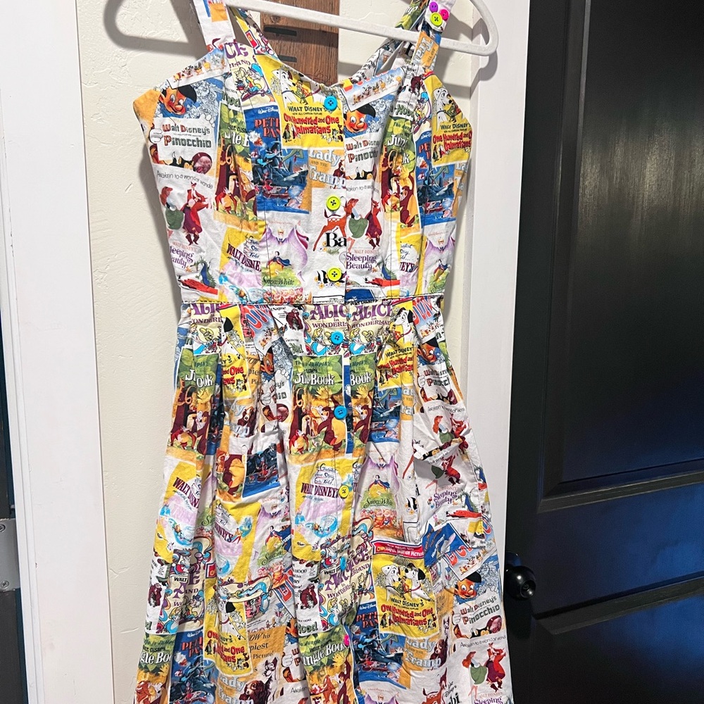 Colorful Disney Midi Dress